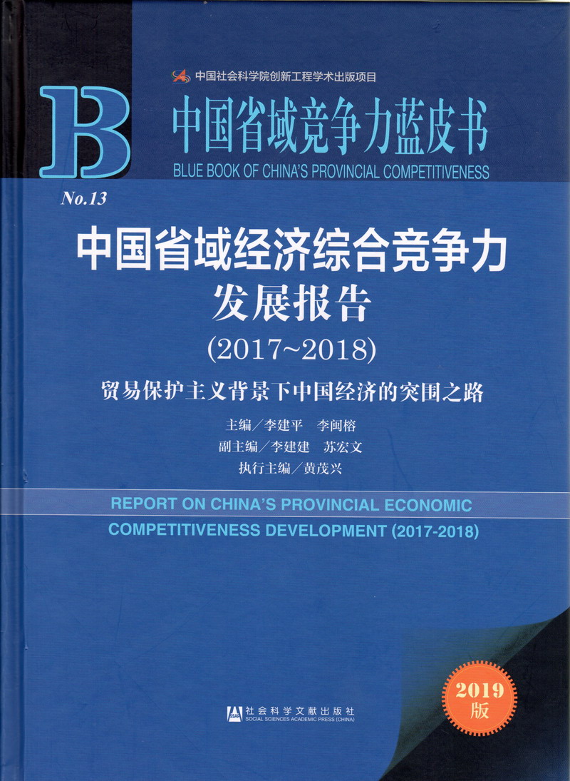 逼特逼H视频中国省域经济综合竞争力发展报告（2017-2018）